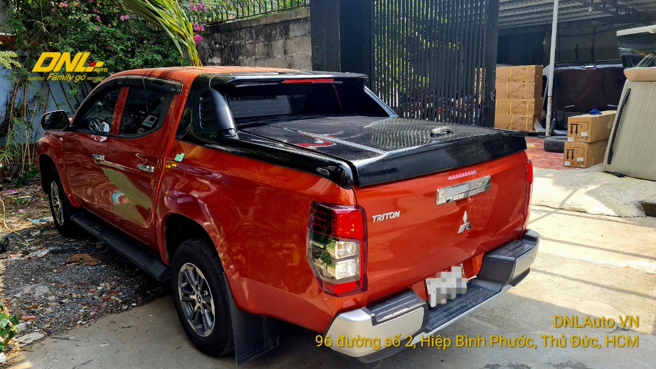 Giới thiệu chi tiết về nắp thùng Triton và các phụ kiện độ xe Mitsubishi Triton