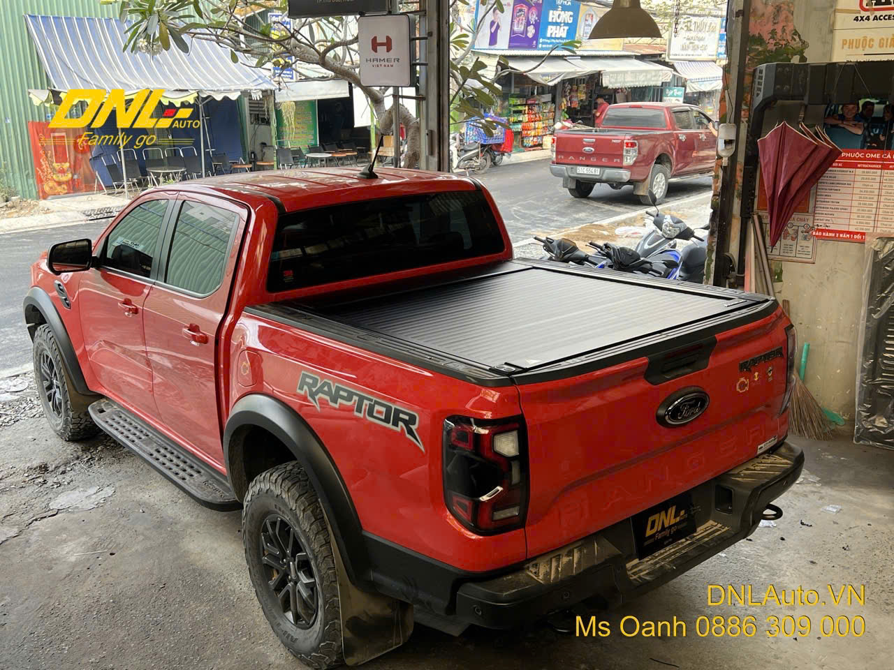 Nắp thùng cuộn điện xe bán tải