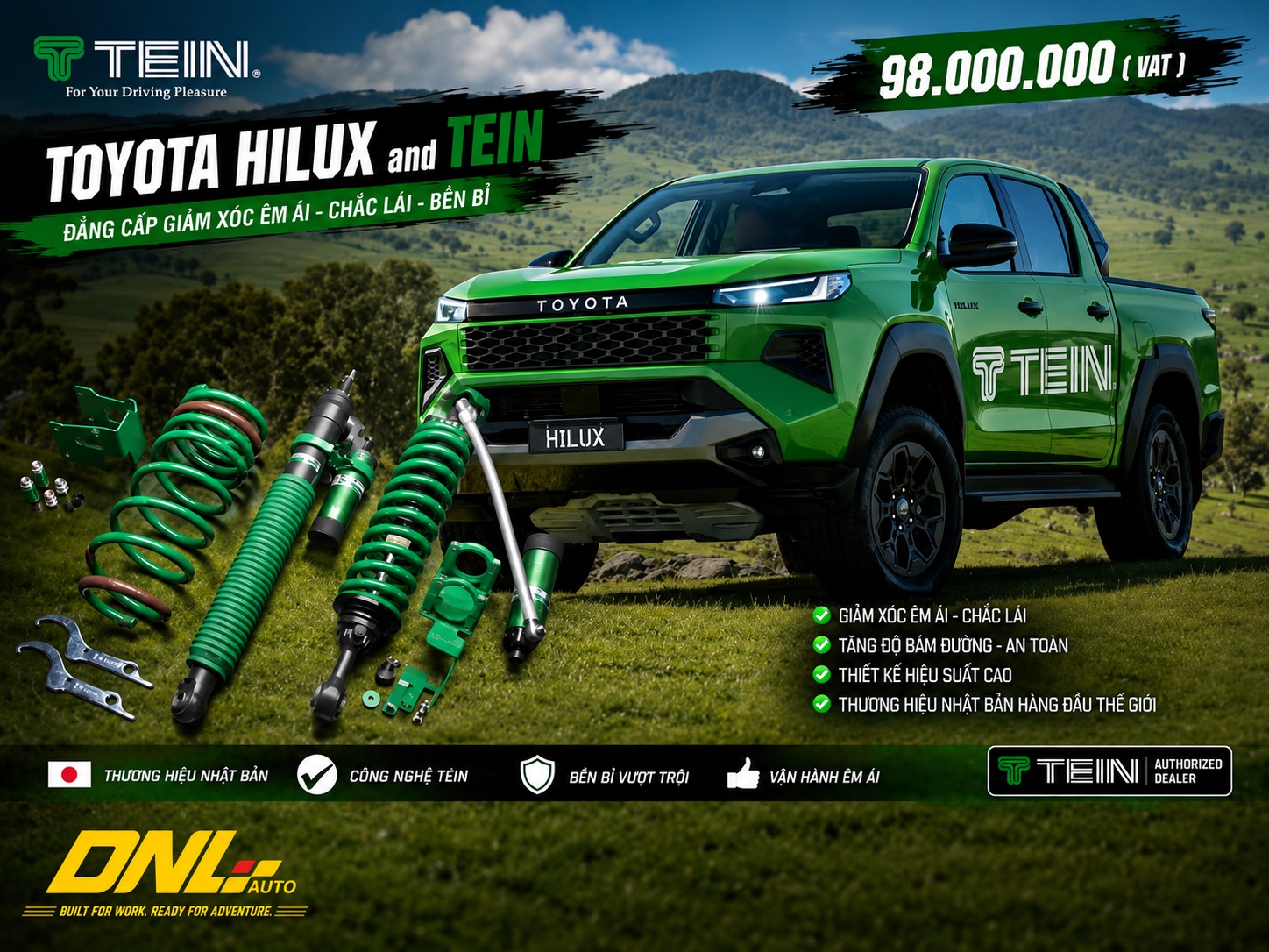 TEIN 4x4 Damper Gravel 4 là gì? 