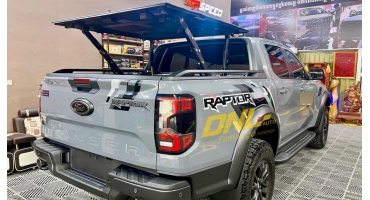 Nắp thùng 3 tấm Top Flip Ford Ranger Raptor 2023
