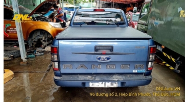 Nắp thùng cuộn mềm Ford Ranger 2023 hiệu Tontop hàng Thái Lan