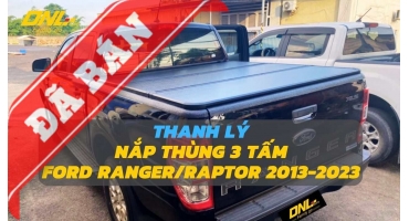 Thanh lý nắp thùng 3 tấm Ford Ranger/Raptor cũ (TL-N3TRAN-060623)