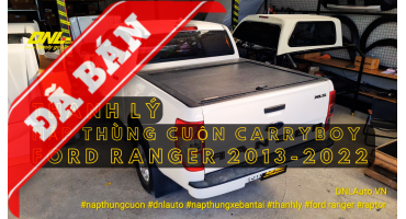 Thanh lý nắp thùng cuộn Carryboy Thái Lan dành cho Ford Ranger 2013-2022 (TL-CBRAN-200623)