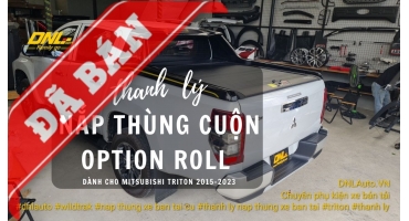 Thanh lý nắp thùng cuộn cơ Option Roll cũ dành cho Triton 2015-2023 (TL-CCOPTRI-170723)