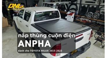 Nắp thùng cuộn điện Anpha dành cho Hilux 2015-2023