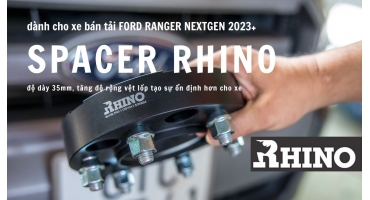 Wheel spacer Rhino dành cho Ford Ranger Nextgen 2023+