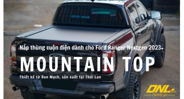Nắp thùng cuộn điện Mountain Top dành cho Ford Ranger Nextgen 2023+