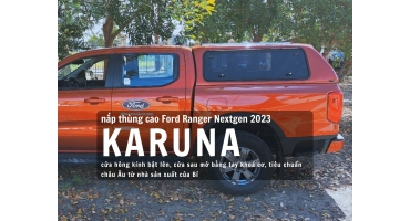 Nắp thùng cao Karuna dành cho Ford Ranger 2023+