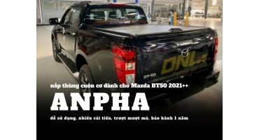 Nắp thùng cuộn cơ Anpha dành cho Mazda BT50 2021+