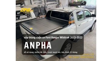 Nắp thùng cuộn cơ Anpha dành cho Ford Ranger Wildtrak 2013-2022