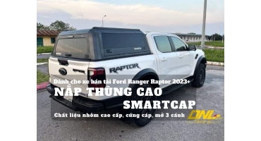 Nắp thùng cao Smartcap S1 dành cho Ford Ranger Raptor Nextgen 2023+