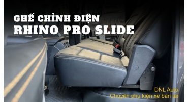 Ghế chỉnh điện Rhino Pro Slide dành cho xe bán tải Ford Ranger 
