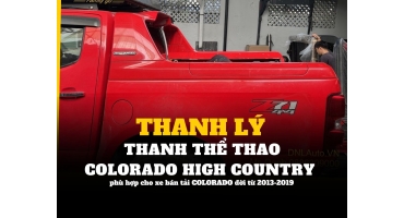 Thanh lý thanh thể thao Colorado High Country nguyên bản (KG-VTCO-170124)