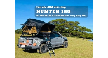 Lều nóc Ada mái cứng Hunter 160