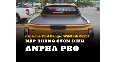 Nắp thùng cuộn điện Anpha Pro dành cho Ford Ranger Wildtrak Nextgen 2023+