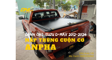 Nắp thùng cuộn cơ Anpha dành cho Isuzu Dmax 2012+