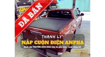 Thanh lý nắp thùng cuộn điện Anpha dành cho TRITON 2015-2024 (TL-CĐTRI-010624)