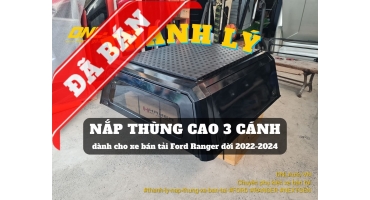 Thanh lý nắp thùng nhôm 3 cánh cho Ford Ranger 2022+ (#KG-NN3CR23-030624)