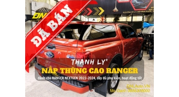 Thanh lý nắp thùng cao FORD RANGER NEXTGEN 2022-2024 (TL-NCR-R080624)