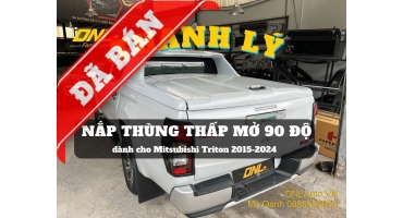 Thanh lý nắp thùng thấp Triton mở 90 độ (#TL-NTT90-W260624)