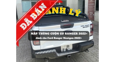 Thanh lý nắp thùng cuộn cơ Ford Ranger 2022+ (#TL-CCR23-020724)