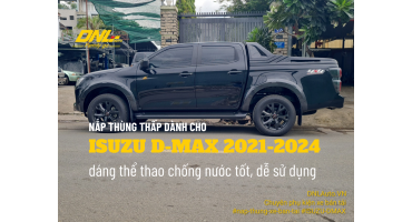 Nắp thùng thấp dành cho ISUZU D-MAX 2021+ (mẫu 2)