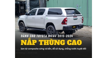 Nắp thùng cao Toyota Hilux