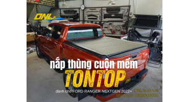 Nắp thùng cuộn mềm TONTOP dành cho FORD RANGER NEXTGEN 2022+