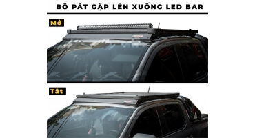 Thanh lý đèn led bar và bộ Motor điều chỉnh tự động gập tích hợp trên baga mui