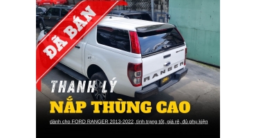 Thanh lý nắp thùng cao FORD RANGER 2013-2022 (TL-NCDR-W160824)