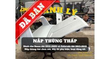 Thanh lý nắp thùng thấp Dmax thô chưa qua sử dụng (#TL-NTD-T020324)