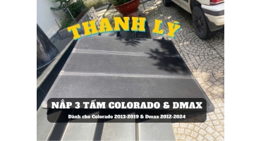 Thanh lý nắp thùng 3 tấm Colorado và Dmax (#TL-N3TCO-090924)