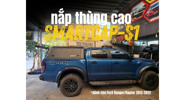 Nắp thùng cao Smartcap S1 dành cho Ford Ranger Raptor 2018-2022