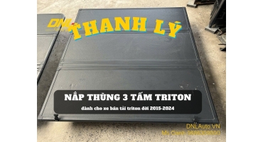 Thanh lý nắp thùng 3 tấm Triton (# TL-N3TT-280924)