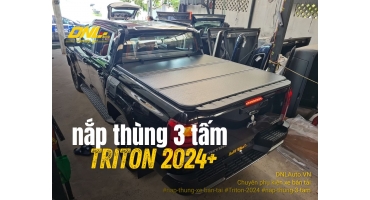 Nắp thùng 3 tấm dành cho Triton 2024+