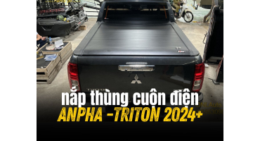 Nắp thùng cuộn điện Anpha dành cho Mitsubishi Triton 2024+