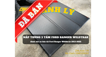 Thanh lý nắp thùng 3 tấm cho Ford Ranger Wildtrak  (#TL-N3TWT20-231024)