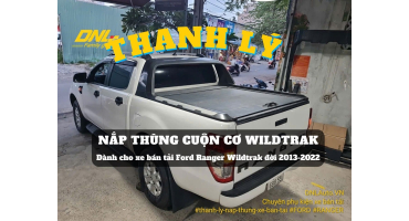 Thanh lý nắp thùng cuộn cơ Ford Ranger Wildtrak (#TL-CCWT-071124)