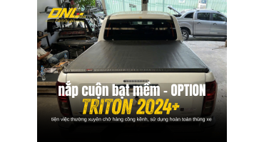 Nắp thùng cuộn mềm OPTION dành cho TRITON 2024+