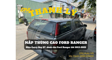 Thanh lý nắp thùng cao Carryboy S7 Ford Ranger (#TL-NCR-S181124)