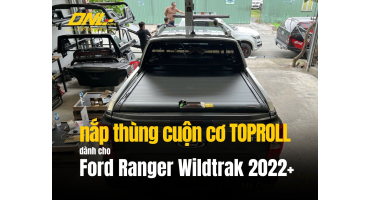 Nắp thùng cuộn cơ Toproll dành cho Ford Ranger Wildtrak 2022+