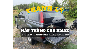 Thanh lý nắp thùng cao Dmax hiệu Carry Boy S7 (#TL-NCD-G091224)