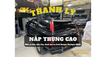 Thanh lý nắp thùng cao Ford Ranger Nextgen 2022+ (#TL-NCDR23-B111224)