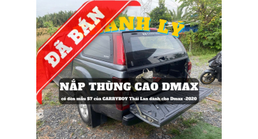 Thanh lý nắp thùng cao Dmax hiệu Carry Boy S7 (#TL-NCD-G091224)