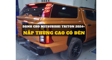 Nắp thùng cao có đèn dành cho TRITON 2024+