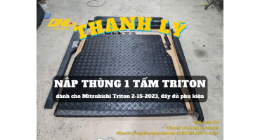 Thanh lý nắp thùng nhôm 1 tấm Triton (#TL-N1TT-110924)