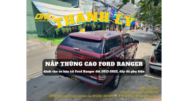 Thanh lý nắp thùng cao Ford Ranger (#TL-NCR-R060125)