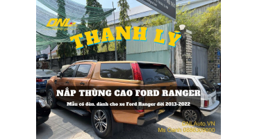 Thanh lý nắp thùng cao Ford Ranger (#TL-NCDR-O130125)