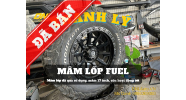 Thanh lý mâm lốp FUEL ( KG-MÂM17INCH FUEL - 210125)