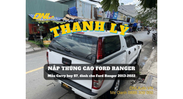 Thanh lý nắp thùng cao Carryboy Ford Ranger (#TL-NCS7R20-W250425)